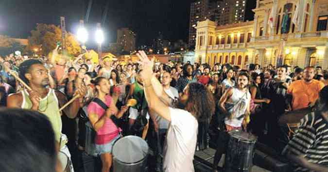 Grupos cadastrados podero ensaiar no espao cedido pela Belotur at 1 de maio(foto: Marcos Vieira/EM/D.A.Press)