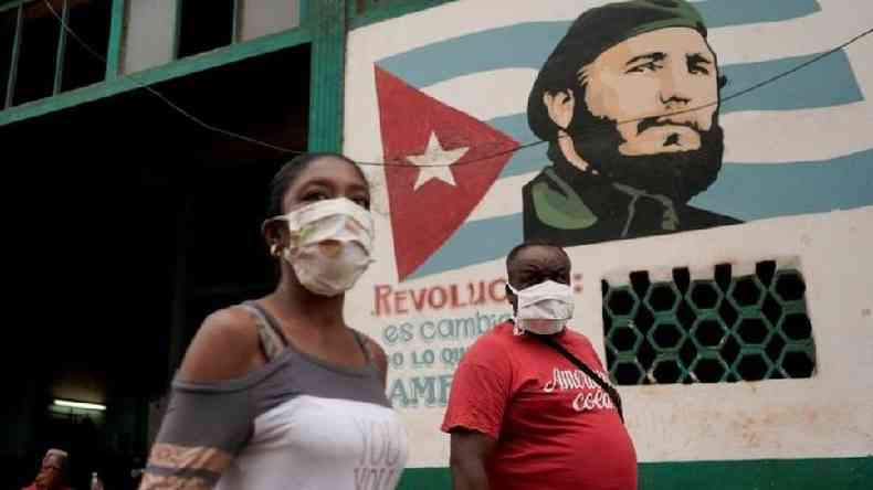 Cuba batizou sua vacina contra o coronavrus de Soberana 01(foto: Reuters)