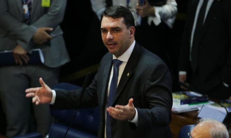 Fl�vio Bolsonaro, senador da Rep�blica
