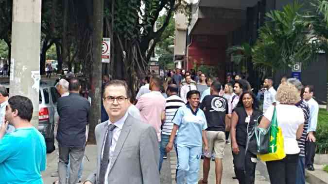 Suspeita de bomba mobiliza Bope na Avenida Getlio Vargas Leandro Couri/D.A. Press