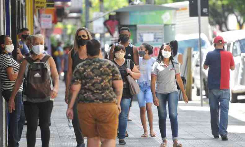 Belo Horizonte vai restringir circulao de pessoas entre 20h e 5h(foto: Gladyston Rodrigues/EM/D.A Press)