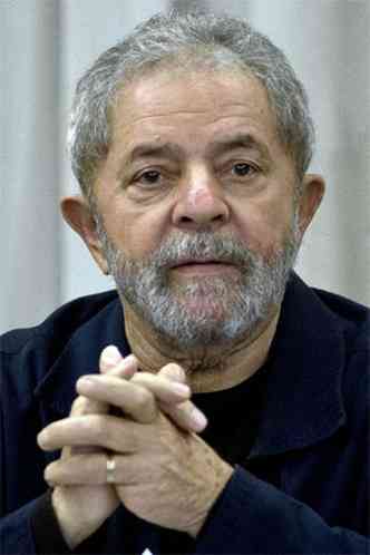 Ex-presidente Luiz Incio Lula da Silva(foto: Nelson Almeida/AFP)