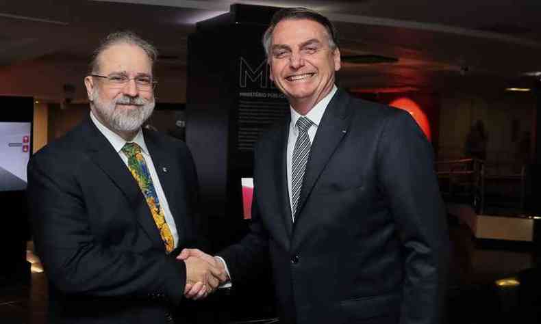 Aras e Bolsonaro(foto: Flickr)