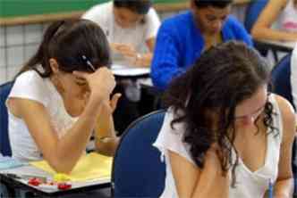 Estudantes fazem a prova do Enem(foto: Imagem de Arquivo/Agncia Brasil )