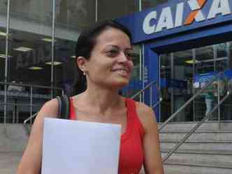 Com deciso da instituio, a administradora Aline Almeida diz que ficou assustada (foto: Tulio Santos/EM/D.A Press)