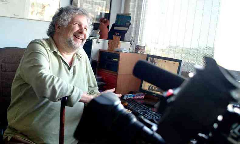 O cineasta Silvio Tendler afirma que %u201Cgarra%u201D  a principal caracterstica do Festival de Braslia(foto: TV Brasil/divulgao)