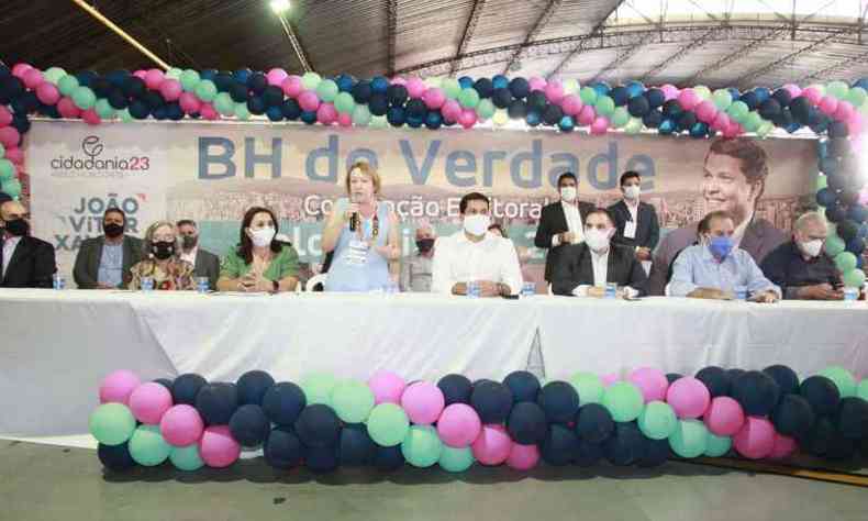 Joo Vtor Xavier (centro) tambm foi vereador de BH, em 2009 e 2010(foto: Divulgao/Cidadania)