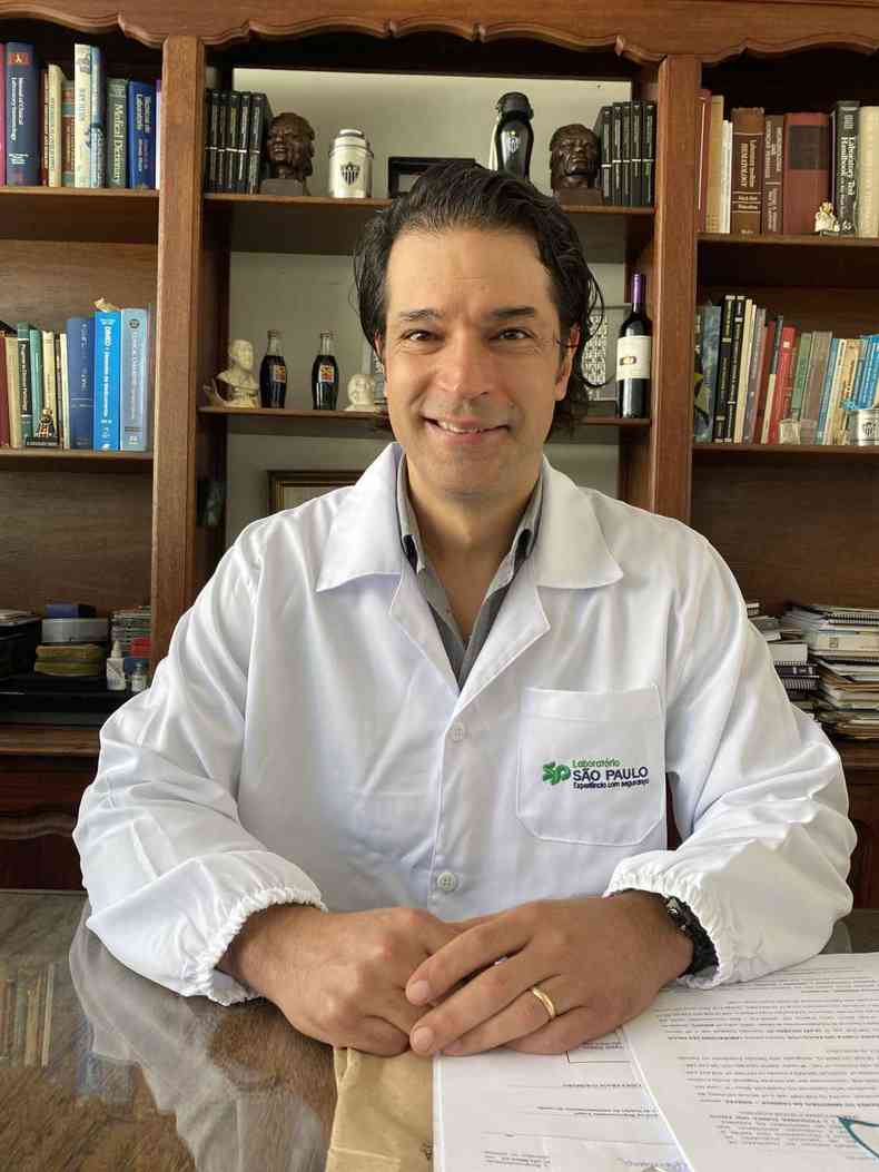 Daniel Dias Ribeiro, hematologista e patologista clínico do Laboratório São Paulo(foto: Maio Comunicação/Divulgação)
