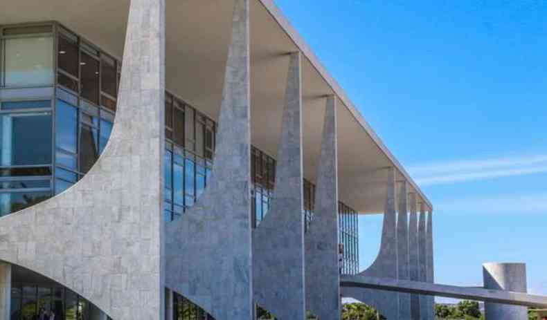 Imagem da fachada do Palcio do Planalto