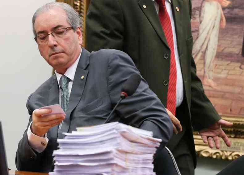 Deputado afastado Eduardo Cunha (PMDB/RJ) ter mandato julgado na prxima segunda-feira(foto: Lula Marques/ AGPT )