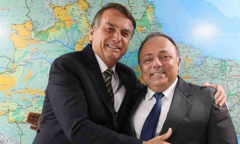 Pazuello e Bolsonaro