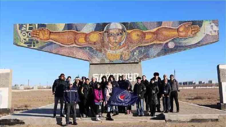 Baikonur oferece muitos exemplos preservados da arte e da arquitetura sovitica dos anos 1960.