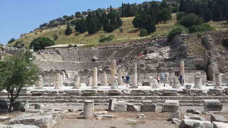 Éfeso é um dos maiores museus arqueológicos do mundo ao ar livre(foto: Hansog/Adobe Stock)