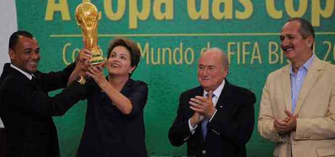  Segundo a presidente Dilma e o comandante da Fifa Joseph Blatter est ser a 