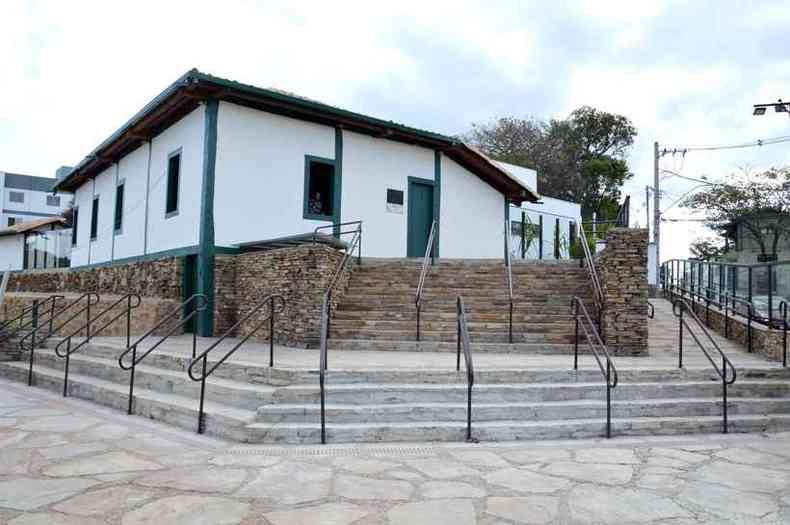 O Museu Nair Mendes Moreira, em Contagem, teve sua estrutura recuperada e ser reinaugurado amanh, aps quatro anos interditado(foto: Prefeitura de Contagem/Divulgao)
