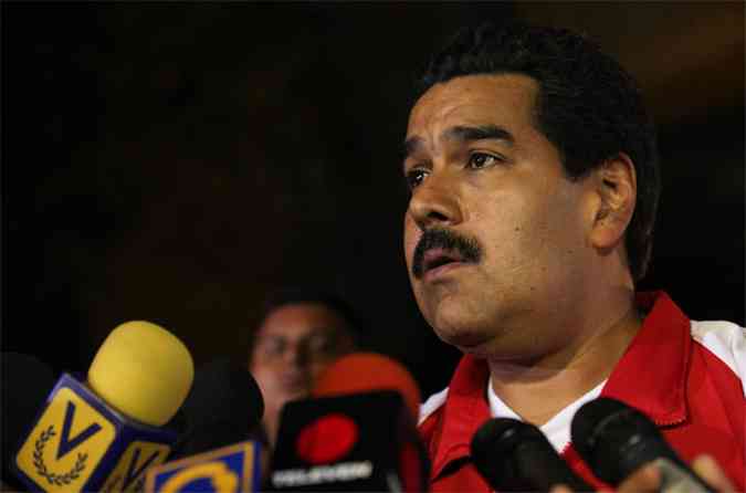 Nicols Maduro tem dado declaraes sobre a sade de Chvez(foto: AFP PHOTO/PRESIDENCIA )