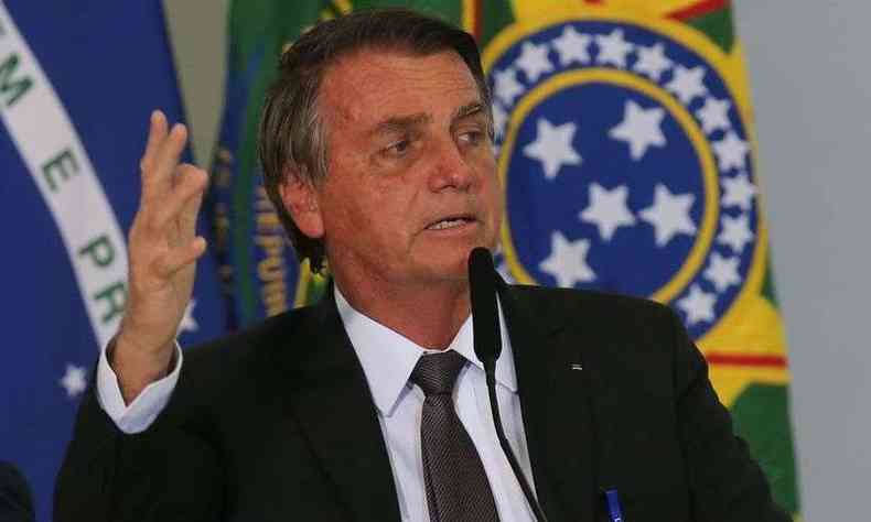 Bolsonaro afirmou que inqurito contra ele no STF  ilegal(foto: Fabio Rodrigues Pozzebom/Agncia Brasil)