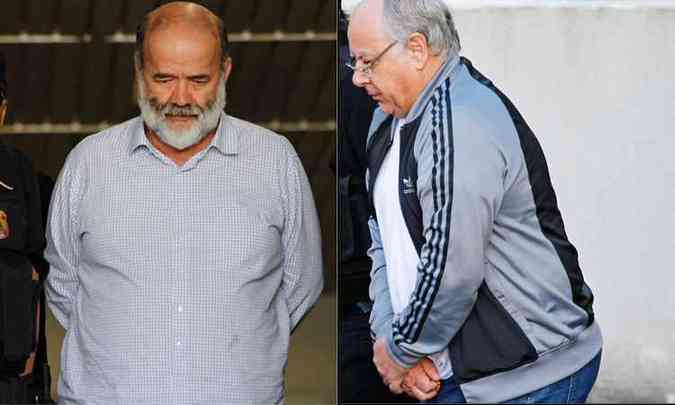 De acordo com o Ministrio Pblico, Vaccari (E) e Duque lavaram dinheiro de propina entre 2010 e 2013(foto: Antonio More/Gazeta do Povo -)