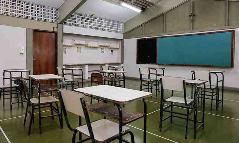 Retomada presencial das escolas avança nesta segunda (12/7) em Minas Gerais(foto: Gil Leonardi/Imprensa MG)