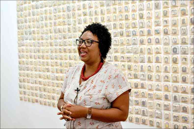 Rosana Paulino leva Histrias revisitadas  galeria dotART: foco na posio da mulher e da populao negra(foto: dotART/Divulgao)