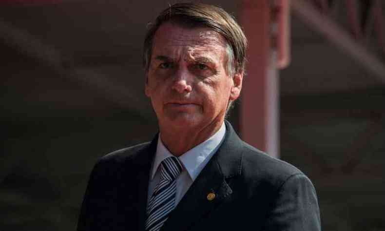 Jair Bolsonaro destacou importncia dos ministros da Educao e Relaes Exteriores em seu governo(foto: Nelson Almeida/AFP)