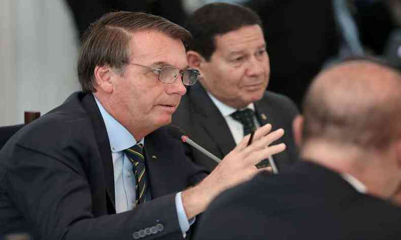 Bolsonaro estuda conceder benefcio a presos(foto: Marcos Corra/PR)