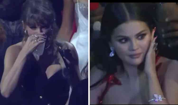 Taylor Swift e Selena Gomez no VMAs