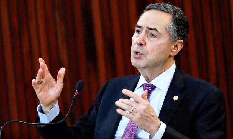 A margem de realização das eleições, na visão do ministro Luís Barroso, ocorreria ainda neste ano(foto: Roberto Jayme/Ascom/TRE 26/5/20) A margem de realização das eleições, na visão do ministro Luís Barroso, ocorreria ainda neste ano(foto: Roberto Jayme/Ascom/TRE 26/5/20)