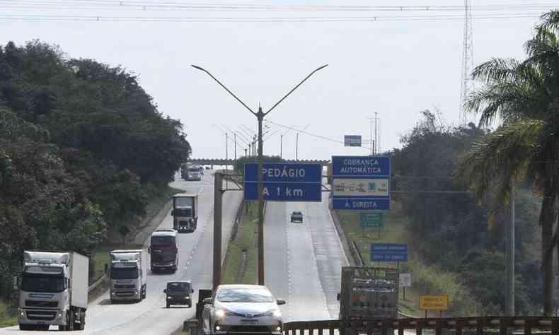 Concesso da BR-381  iniciativa privada  esperana para pr fim  pecha de 'rodovia da morte'(foto: Edsio Ferreira/EM/D.A Press)