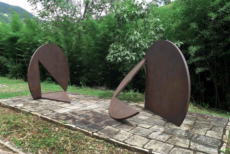 A exposição em Brasília vai estrear em fevereiro(foto: Vicente de Mello) Esculturas plásticas