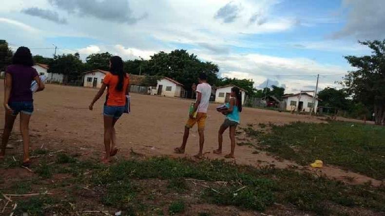Lideranças nas aldeias reclamam que não há estrutura suficiente para atender a população(foto: Eduardo Reina) Lideranças nas aldeias reclamam que não há estrutura suficiente para atender a população