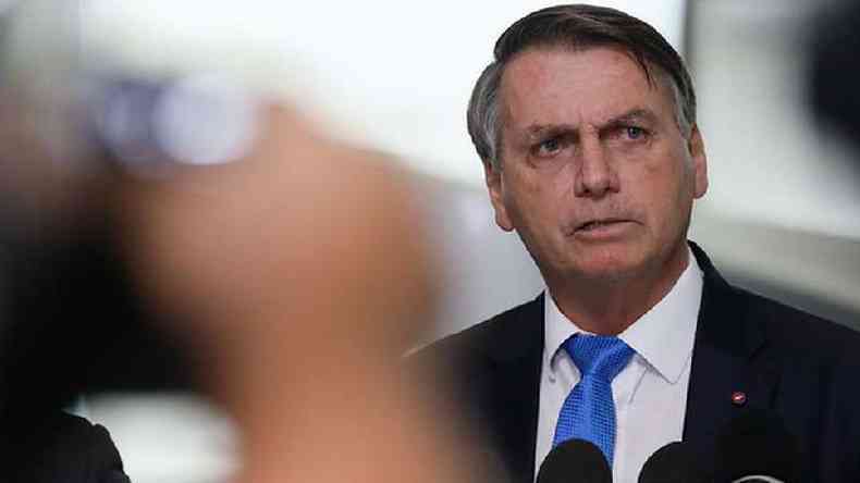 O documento cita os ataques  liberdade de imprensa realizados pelo prprio presidente Jair Bolsonaro(foto: Isac Nbrega/PR)