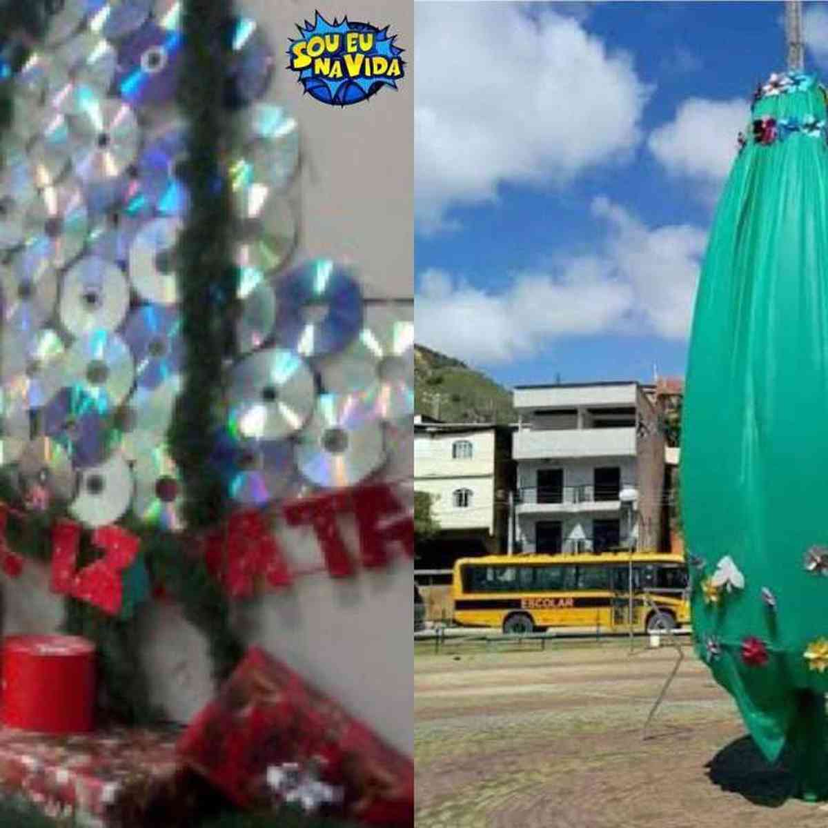 Enfeites de Natal desengonçados viram piada na internet - Nacional - Estado  de Minas