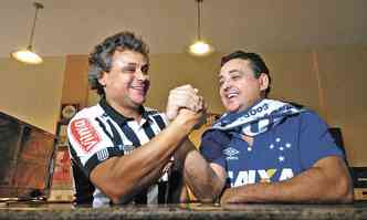 Em um mundo onde a intolerncia  uma realidade, irmos, torcedores de Atltico e Cruzeiro, mostram que  possvel conviver com rivalidade e respeito