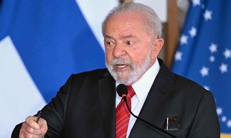 O presidente Lula (PT)
