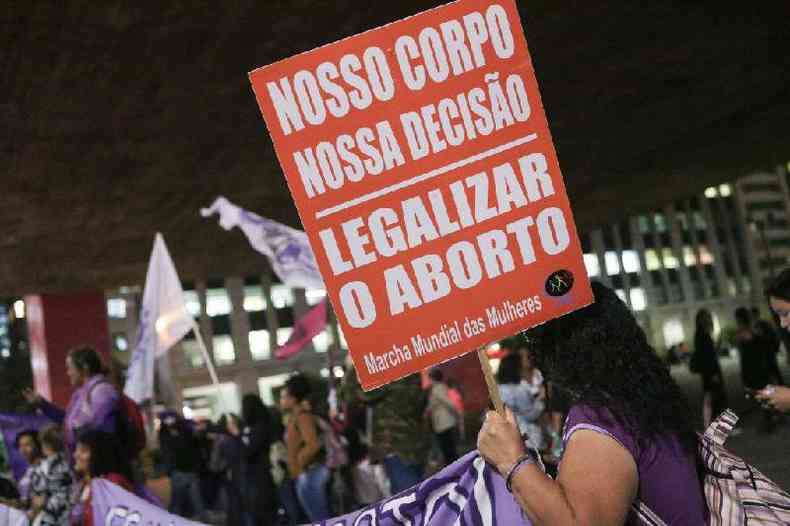 Manifestao pela legalizao do aborto em So Paulo