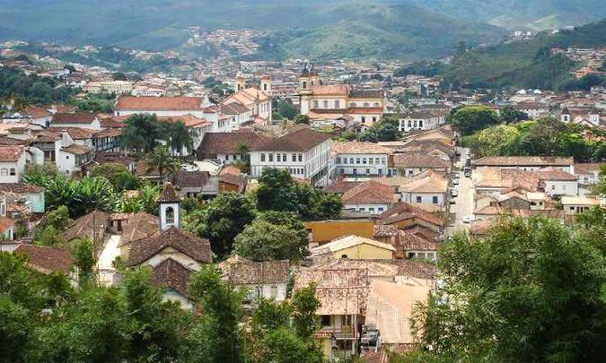 Segundo a prefeitura de Mariana, 96% da população já foi imunizada(foto: Reprodução internet/Wikipedia) Segundo a prefeitura de Mariana, 96% da população já foi imunizada(foto: Reprodução internet/Wikipedia)