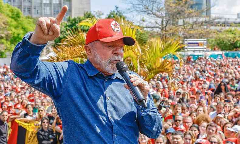 Lula em evento