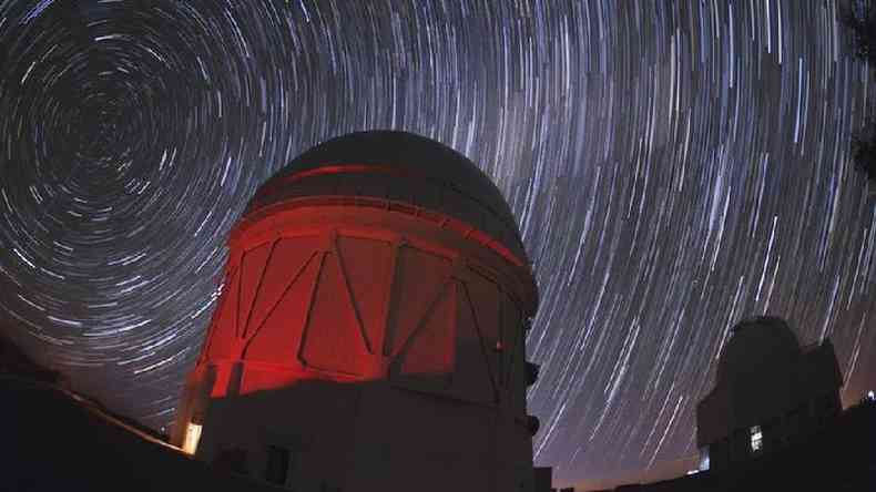 Telescópio Blanco, no Chile.