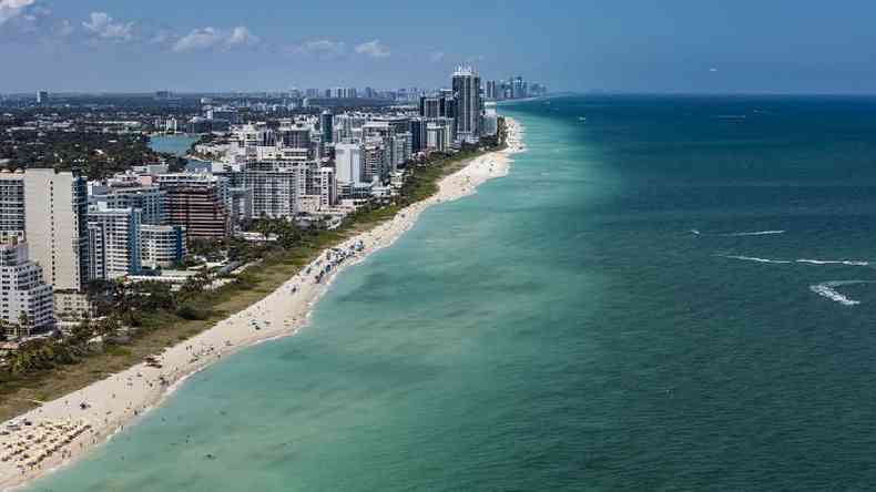 Miami Beach  procurada por turistas do mundo todo(foto: Getty)