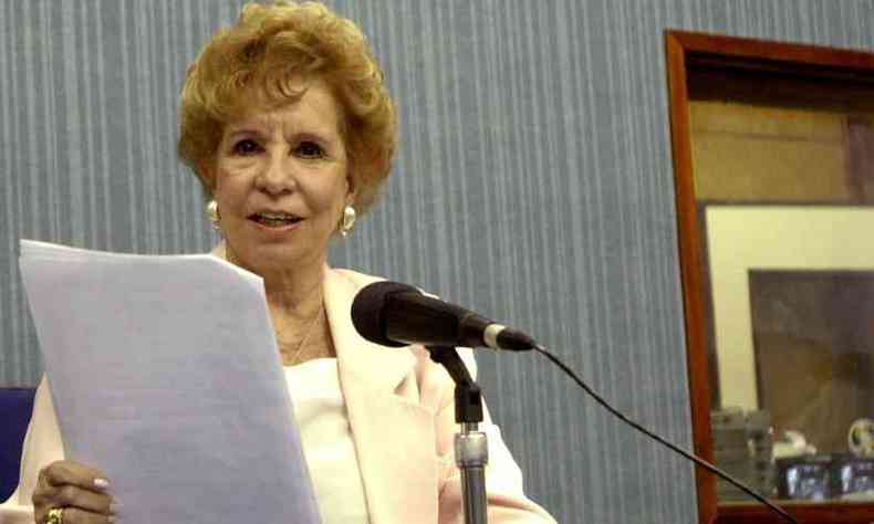 Atriz conhecida pelo trabalho em vrias novelas, Daisy Lcidi tambm era radialista(foto: Agncia Brasil/Arquivo)