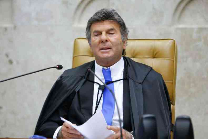 Presidente do Supremo determinou que deciso do ministro Lus Roberto Barroso seja avaliada pela corte na quarta-feira(foto: Fellipe Sampaio /SCO/STF %u2013 11/3/21)