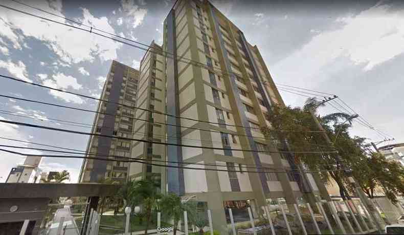 Prdio situado no bairro Calafate, Regio Oeste de BH, em que moravam Arnaldo Chacon, de 78 anos, e sua esposa, Neide Marques, de 74(foto: Google Street View)