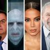 Voldemort e Dumbledore: os apelidos que Anitta deu a Bolsonaro e Lula