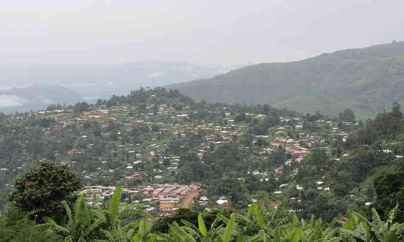 Bamenda se situa no noroeste de Camares(foto: Wikipedia)