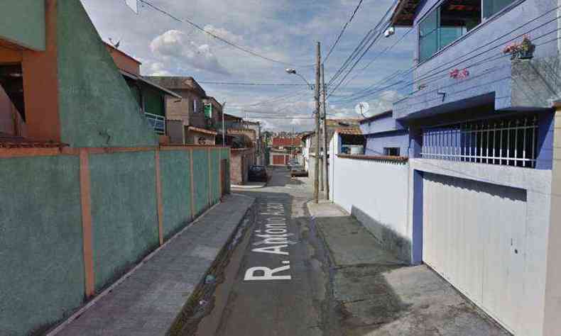Local exato dos disparos(foto: Reproduo/Google Street View)