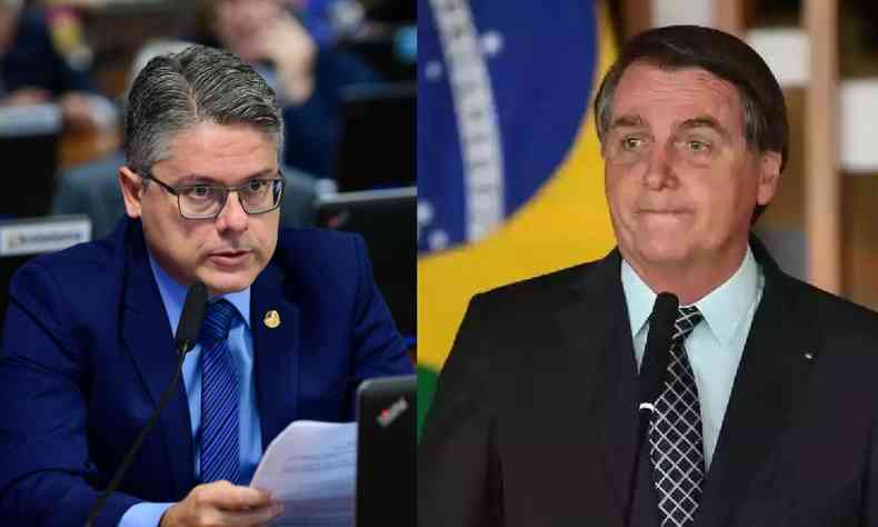 Alessandro Vieira e Jair Bolsonaro