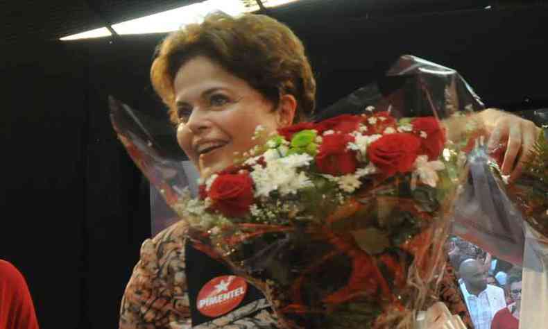 Se as eleies fossem hoje, Dilma ficaria com uma das vagas mineiras no Senado(foto: Beto Novaes)