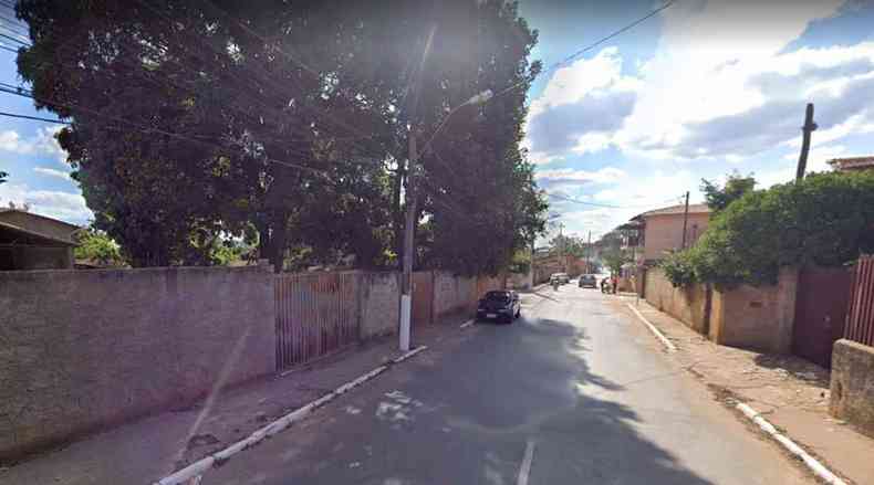 Ruas do Bairro Vrzea em Lagoa Santa