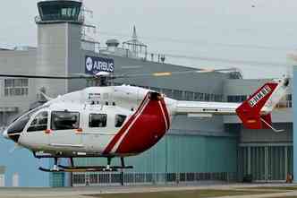 Helicptero da SES que tambm ser usado para atendimento de urgncia no Mundial(foto: SES/Divulgao )